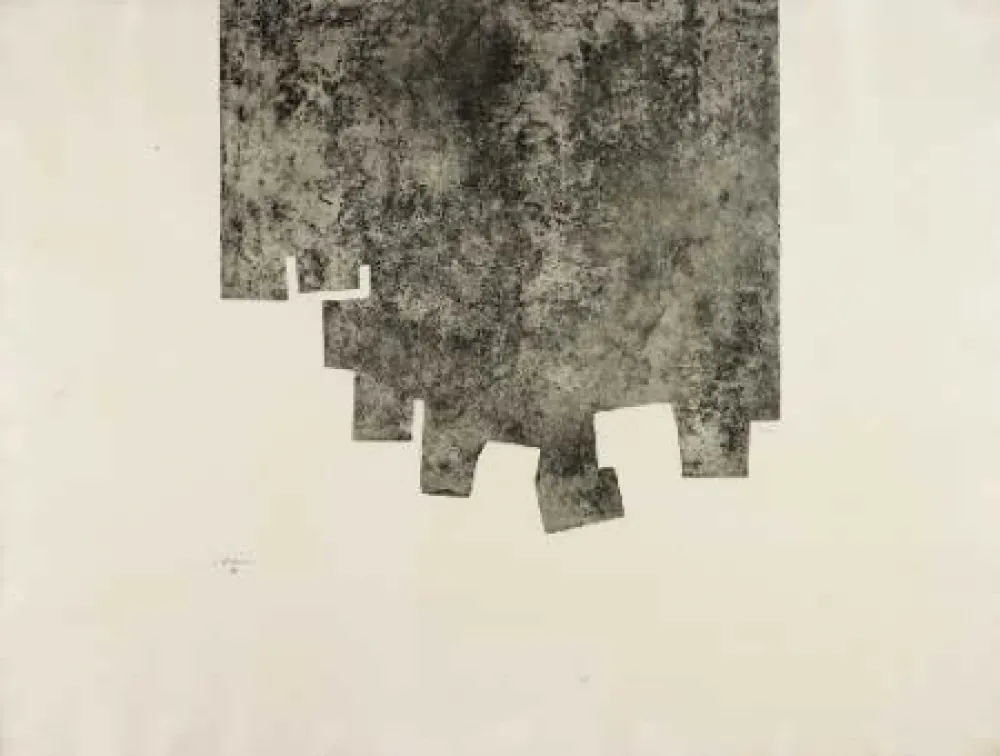 Engraving Chillida - Euzkadi VII
