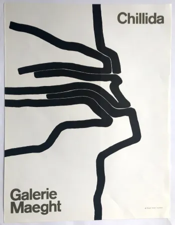 Poster Chillida - Galerie Maeght