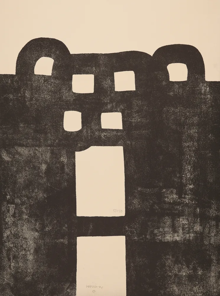 Lithograph Chillida - 