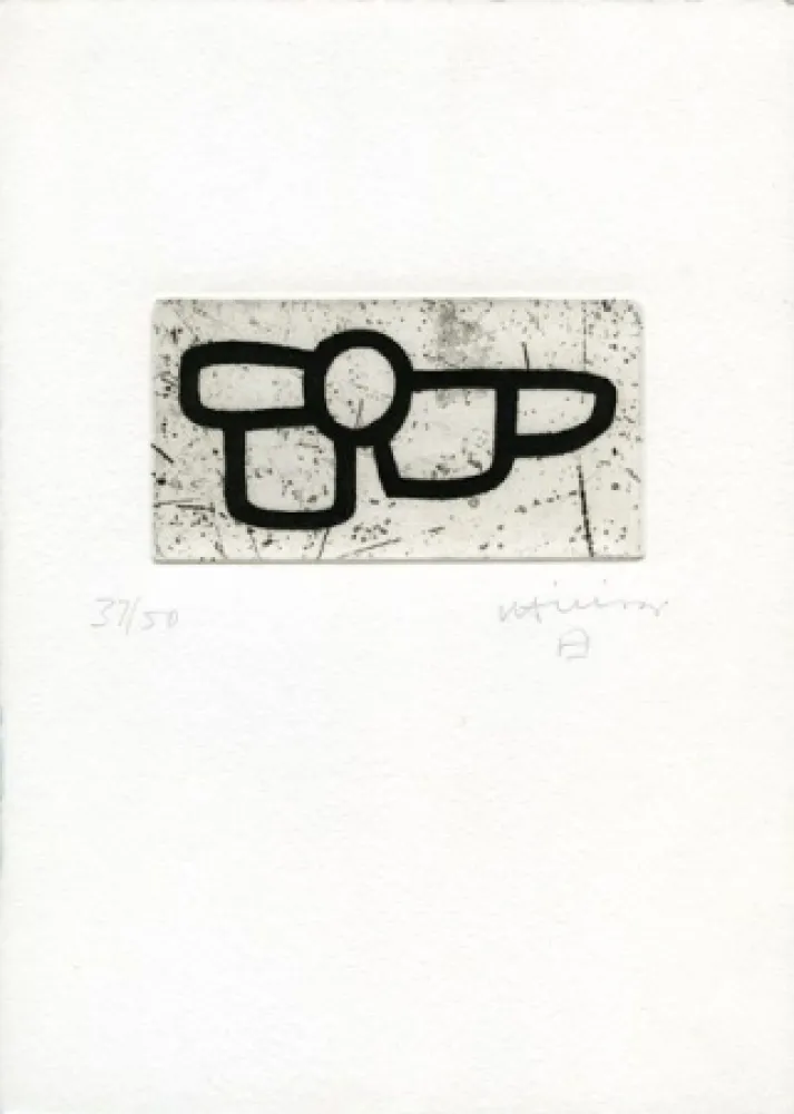 Engraving Chillida - Homenaje a Arnold Rudlinger