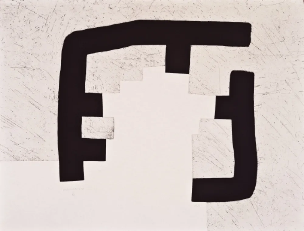 Etching And Aquatint Chillida - Homenaje a Heidegger