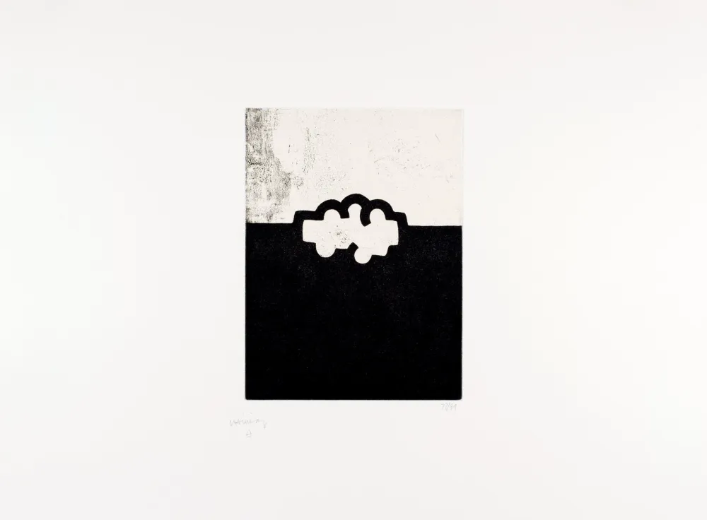 Etching Chillida - Homenaje a Omar Khayyam