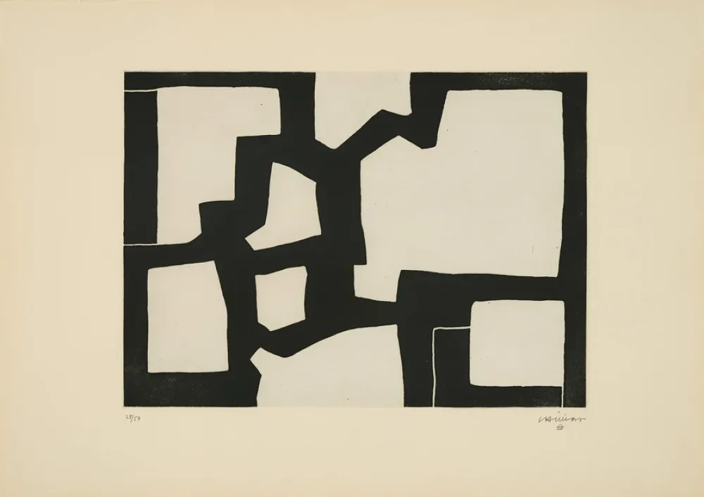 Aquatint Chillida - 