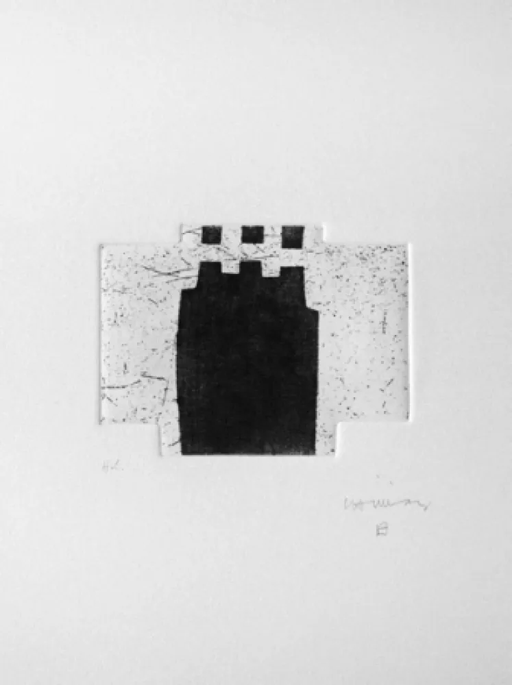 Etching Chillida - Irudin