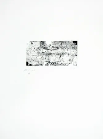 Etching Chillida - Itsasoratu