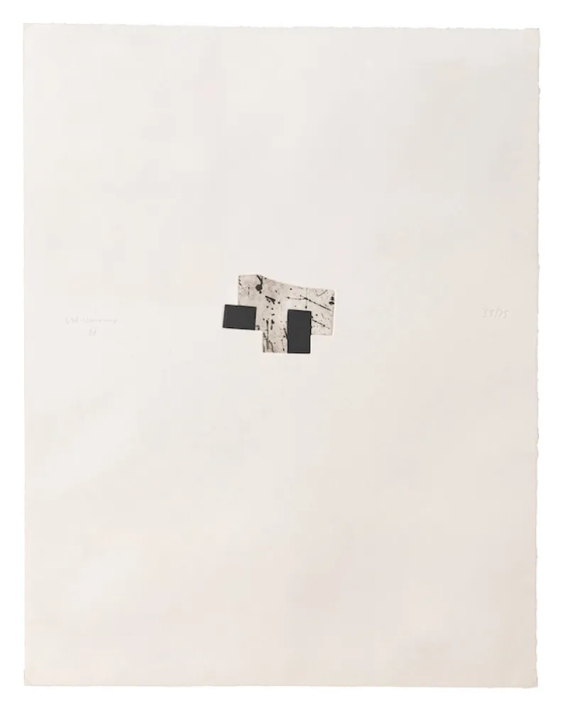 Engraving Chillida - L' Honra del Llop