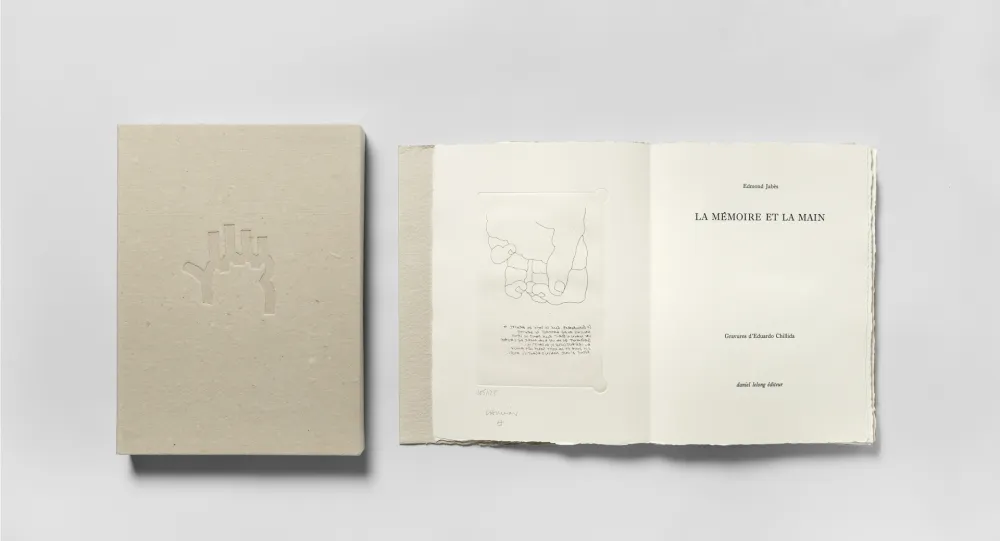 Etching Chillida - La mémoire et la main