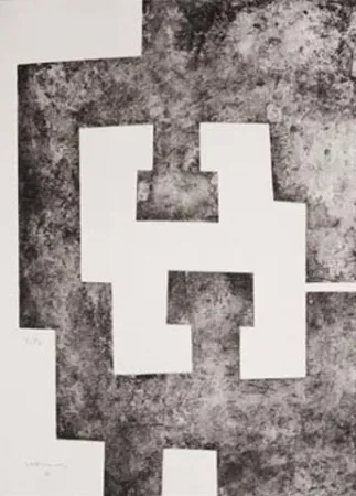 Engraving Chillida - La Nuit