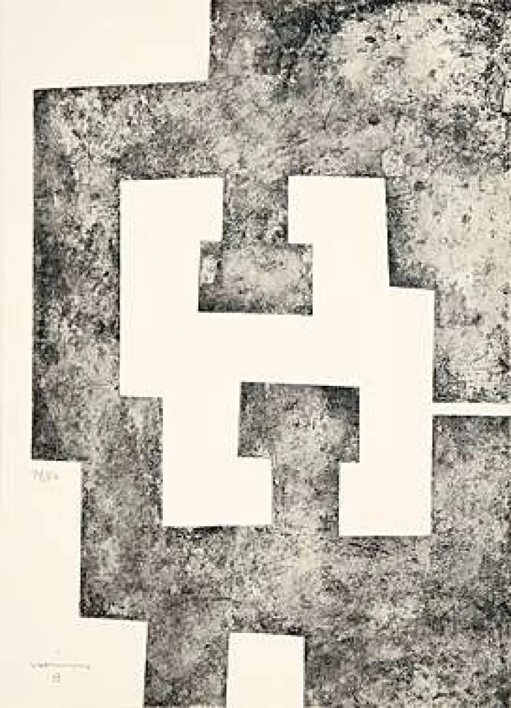 Etching And Aquatint Chillida - La Nuit (le Plus Beau Cadeau)
