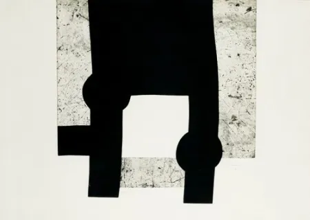 Etching Chillida - Medecins Du Monde