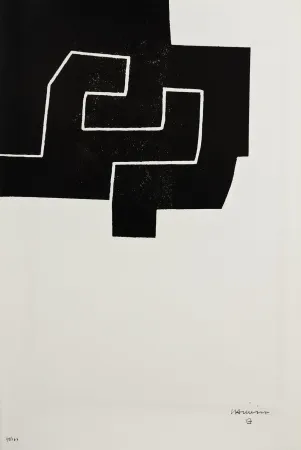 Lithograph Chillida - NANCY