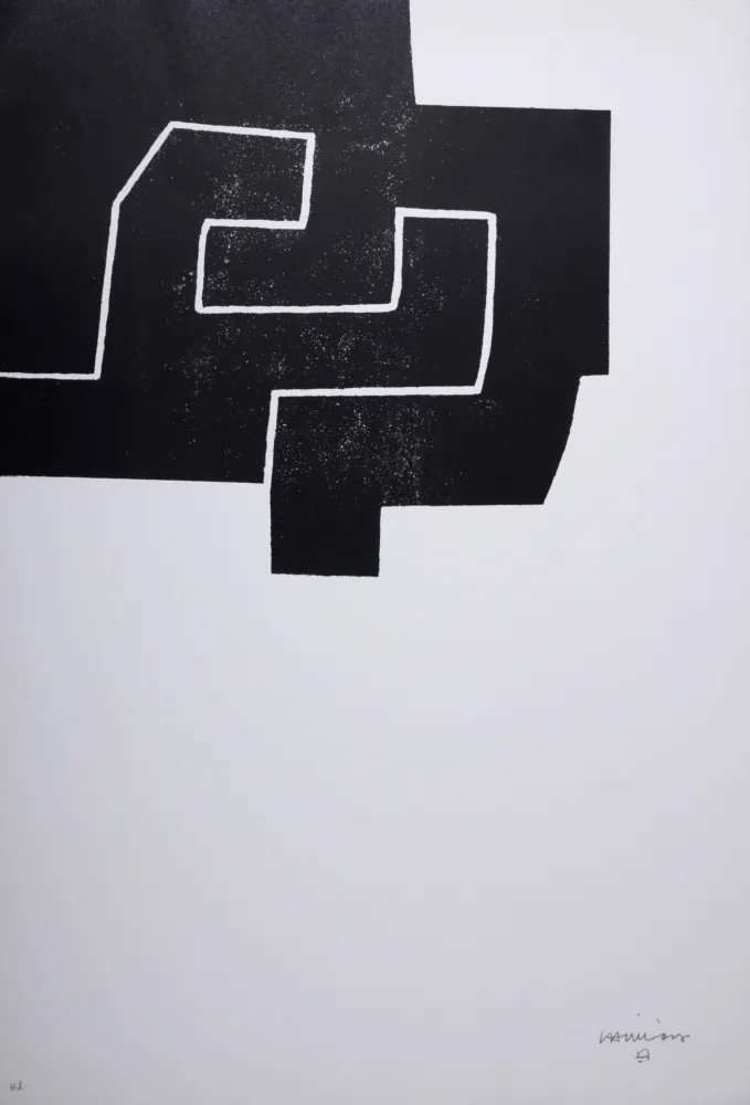 Lithograph Chillida - Nancy, 1972 - Hand-signed