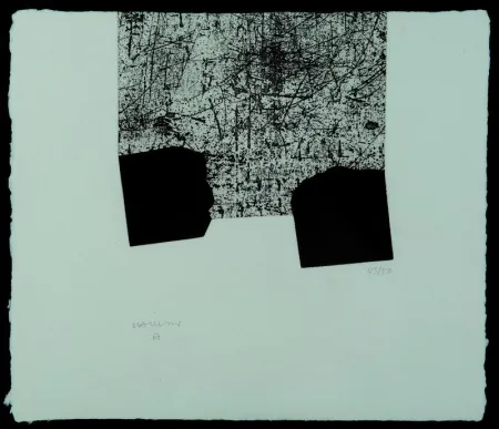 Engraving Chillida - Oinarri