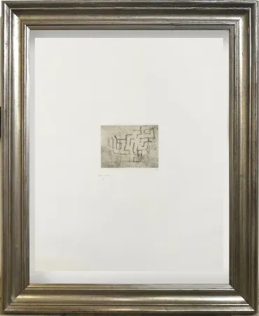 Drypoint Chillida - Opus P.II