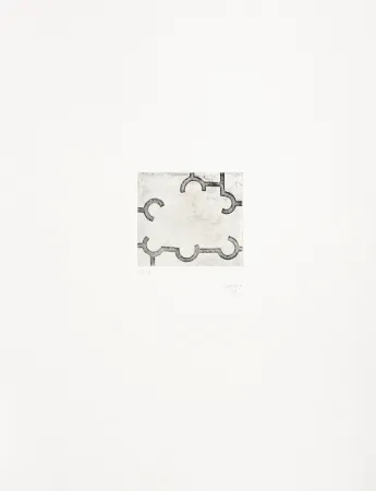 Etching Chillida - Ozendu 