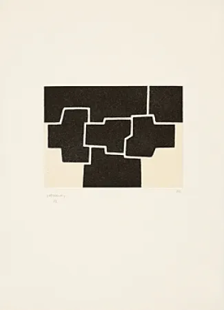 Etching And Aquatint Chillida - Pittsburgh II
