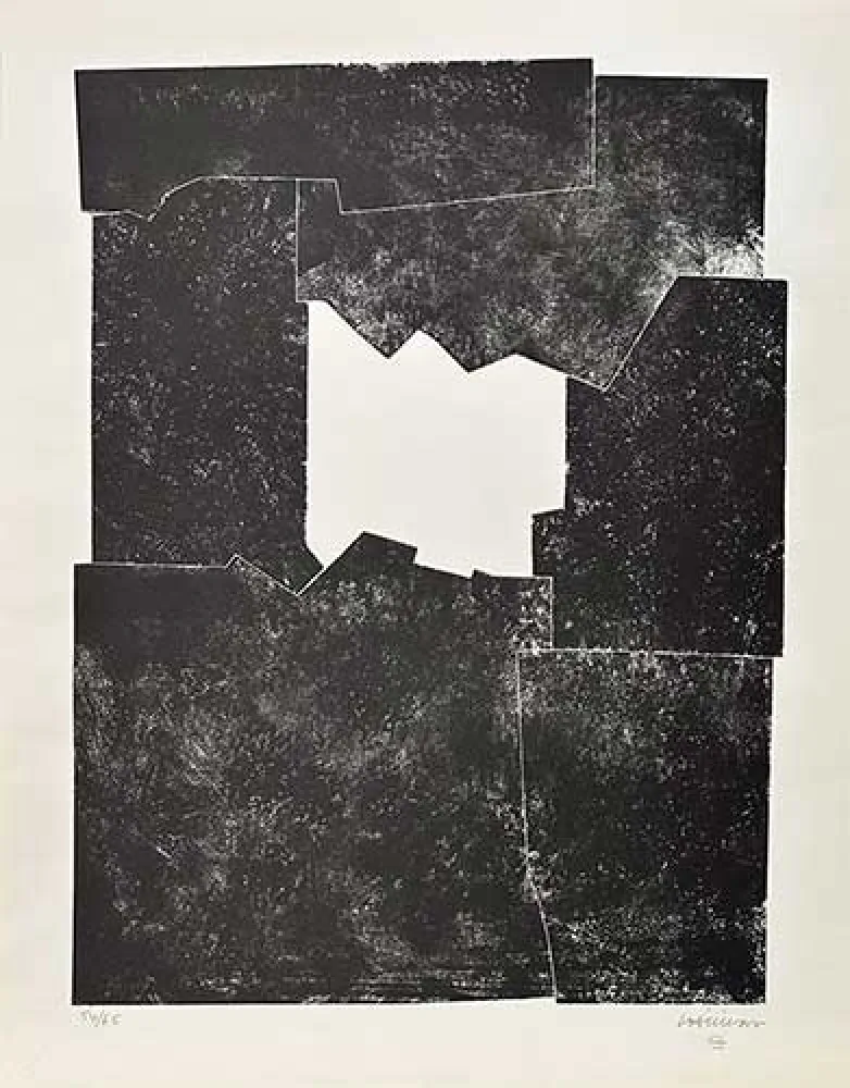 Lithograph Chillida - Sakon