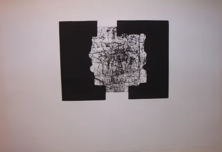 Engraving Chillida - Saludo a parmenides II