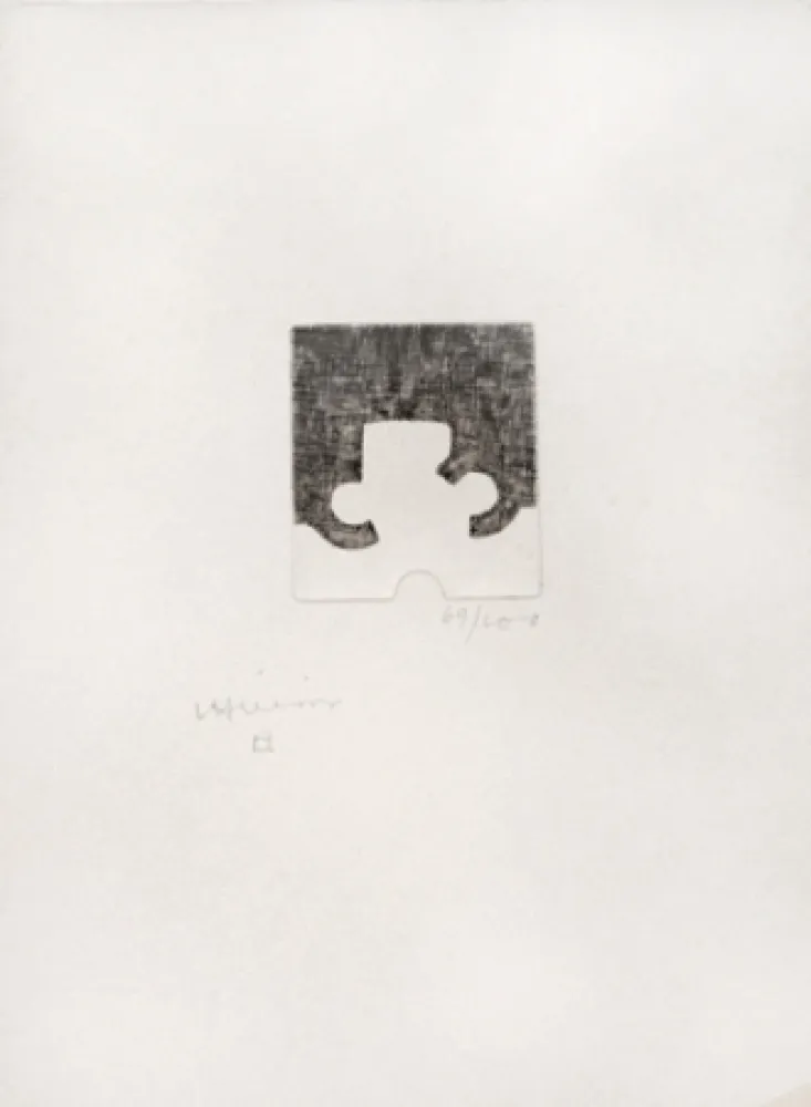 Engraving Chillida - Sans titre