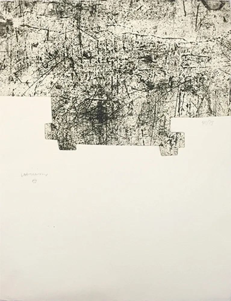 Etching And Aquatint Chillida - Sans titre