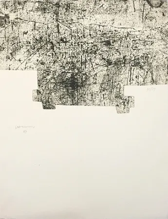 Etching And Aquatint Chillida - Sans titre
