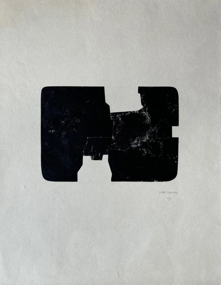 Lithograph Chillida - St. Gallen