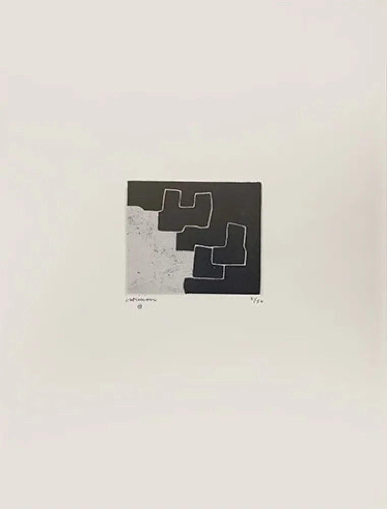 Engraving Chillida - Txerto