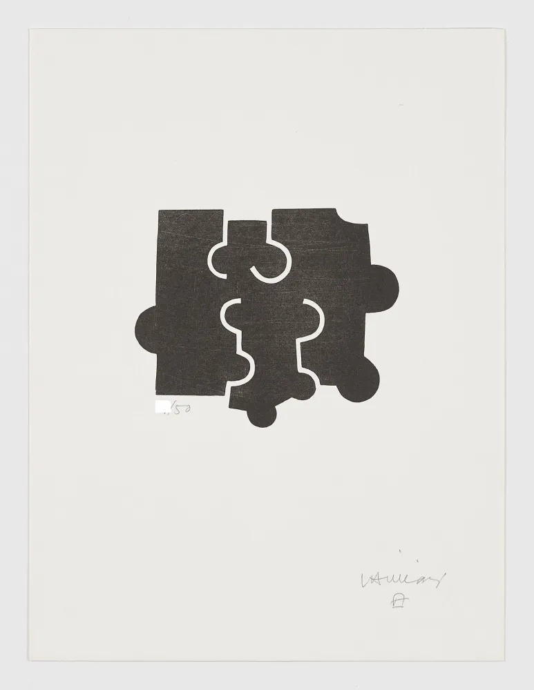 Etching Chillida - Untitled
