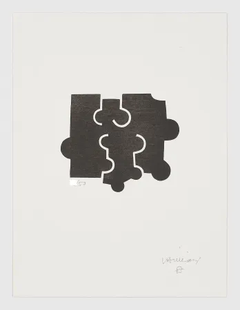 Etching Chillida - Untitled