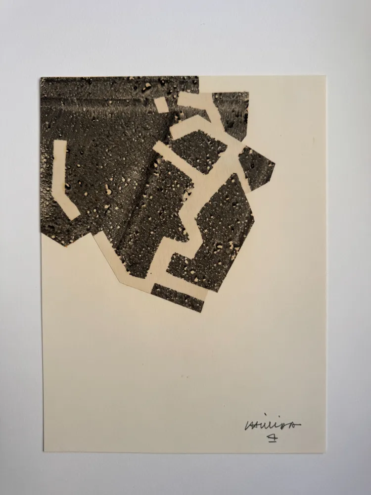 Engraving Chillida - Untitled