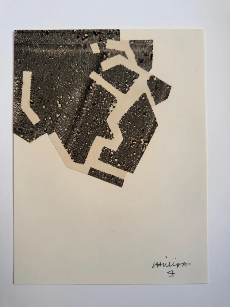 Engraving Chillida - Untitled