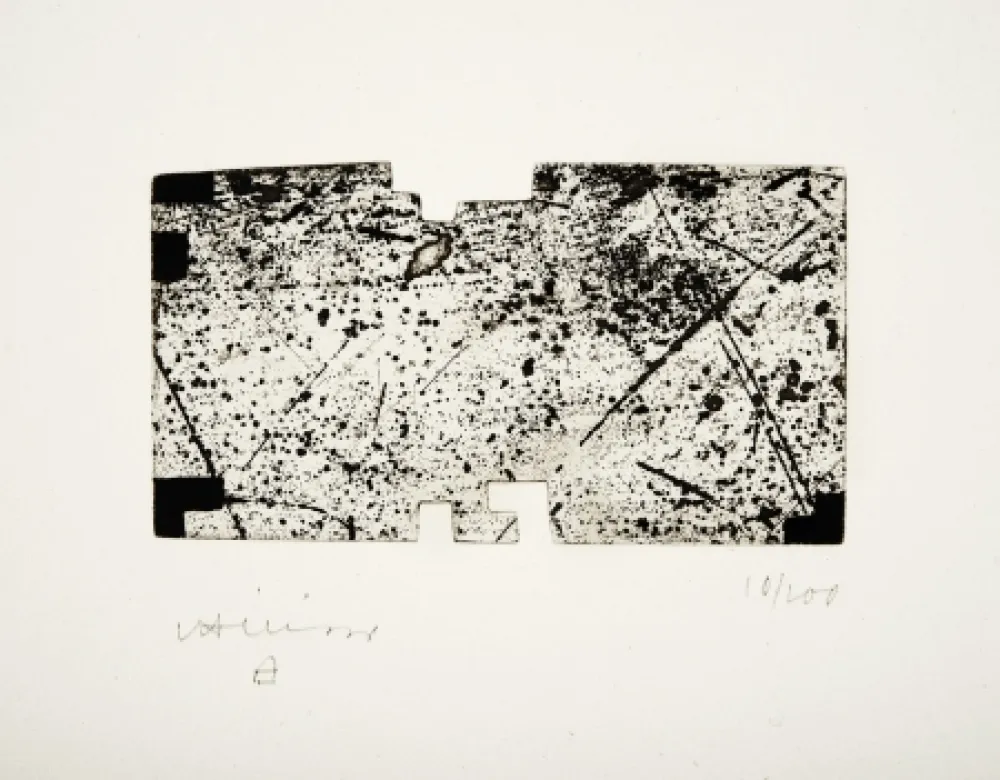 Engraving Chillida - Untitled