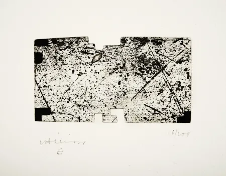 Engraving Chillida - Untitled