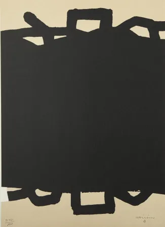 Lithograph Chillida - Untitled, ca.