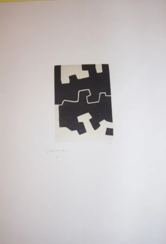 Engraving Chillida - Verstehen