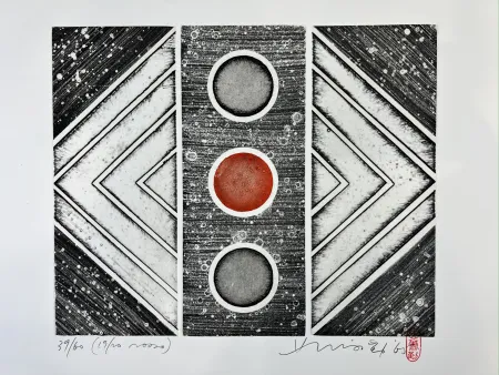 Etching Chin - Untitled 