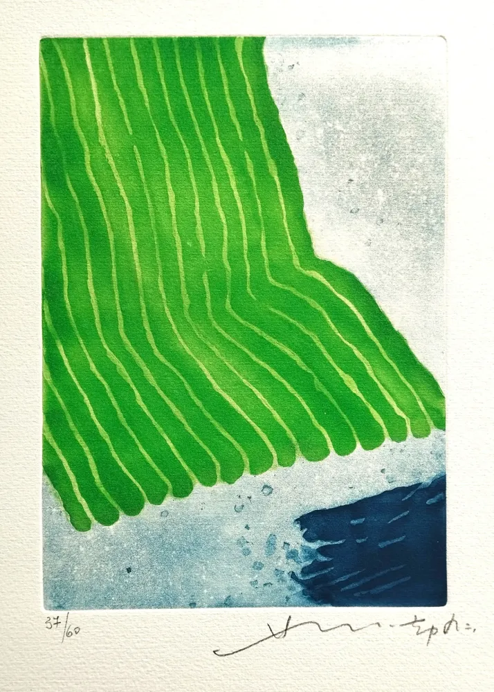 Aquatint Chin - Verso il giardino eterno