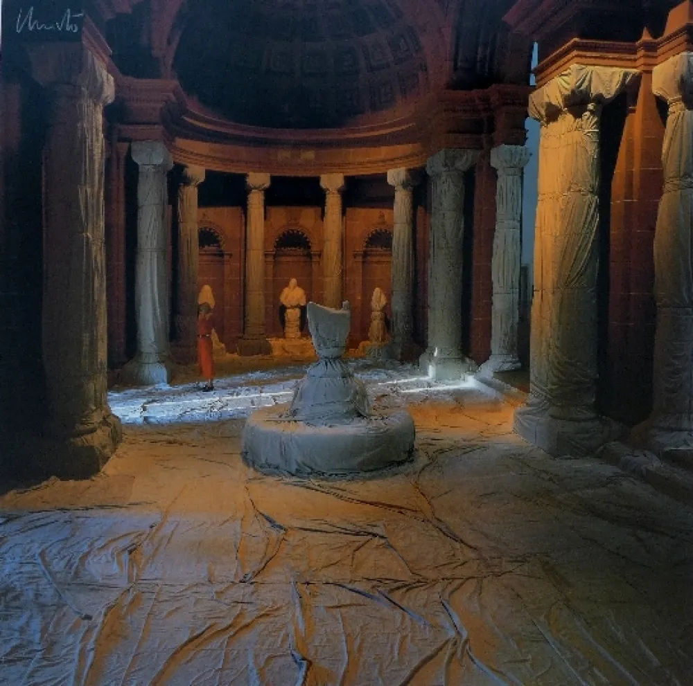 Photography Christo & Jeanne-Claude - Wrapped Vestibule,