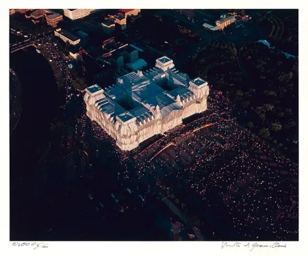 Photography Christo - Reichstag Mappe II, Platz