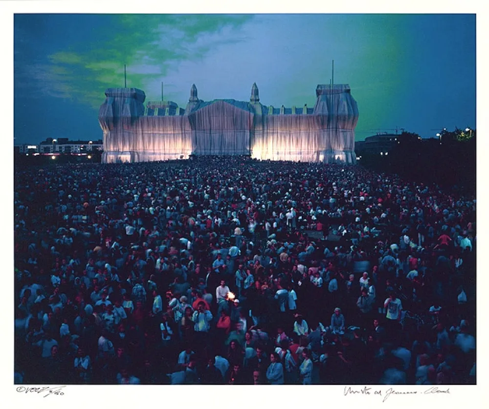 Photography Christo - Reichstag Mappe II, Westen