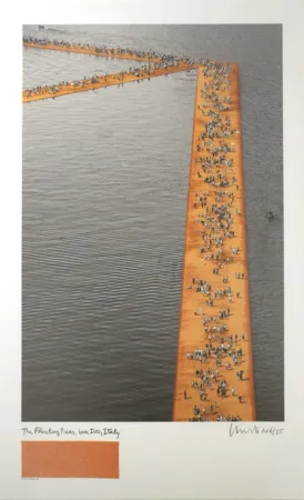 Multiple Christo - The Floating Piers, Lake Iseo, Italy, 2014-2016