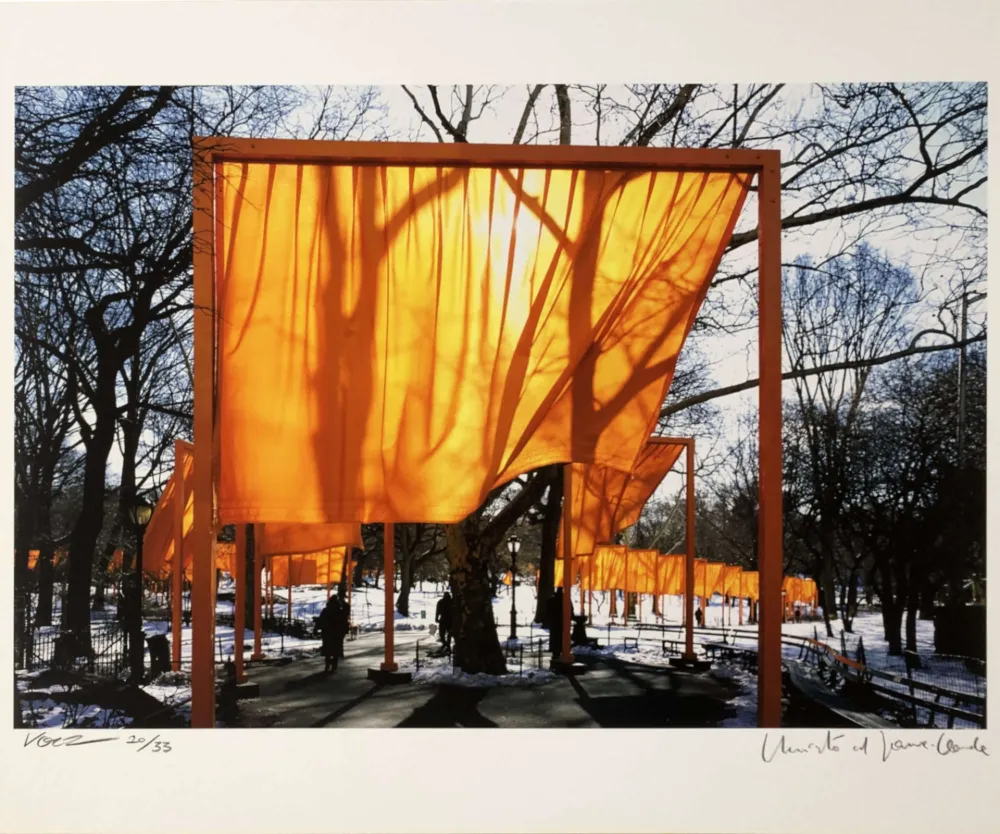 Photography Christo - The Gates III