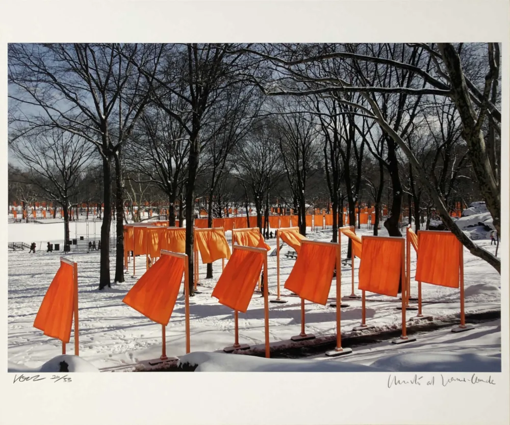 Photography Christo - The Gates IV