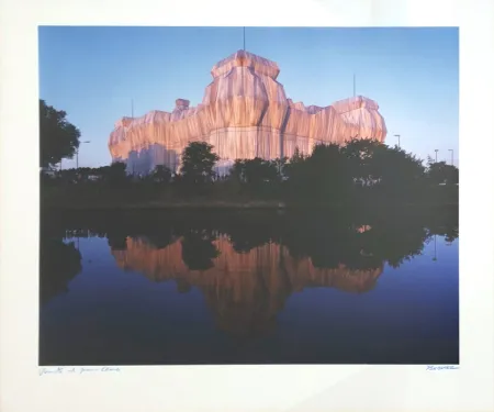 Photography Christo - Wrapped Reichstag/Berlin Nachmittag