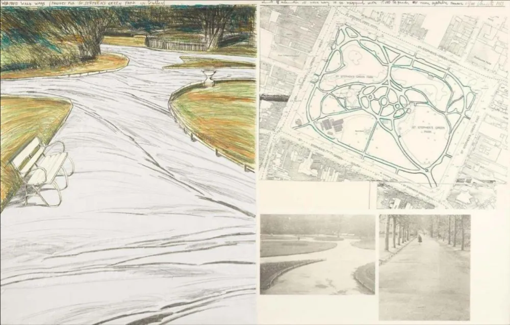 No Technical Christo - Wrapped Walk Ways