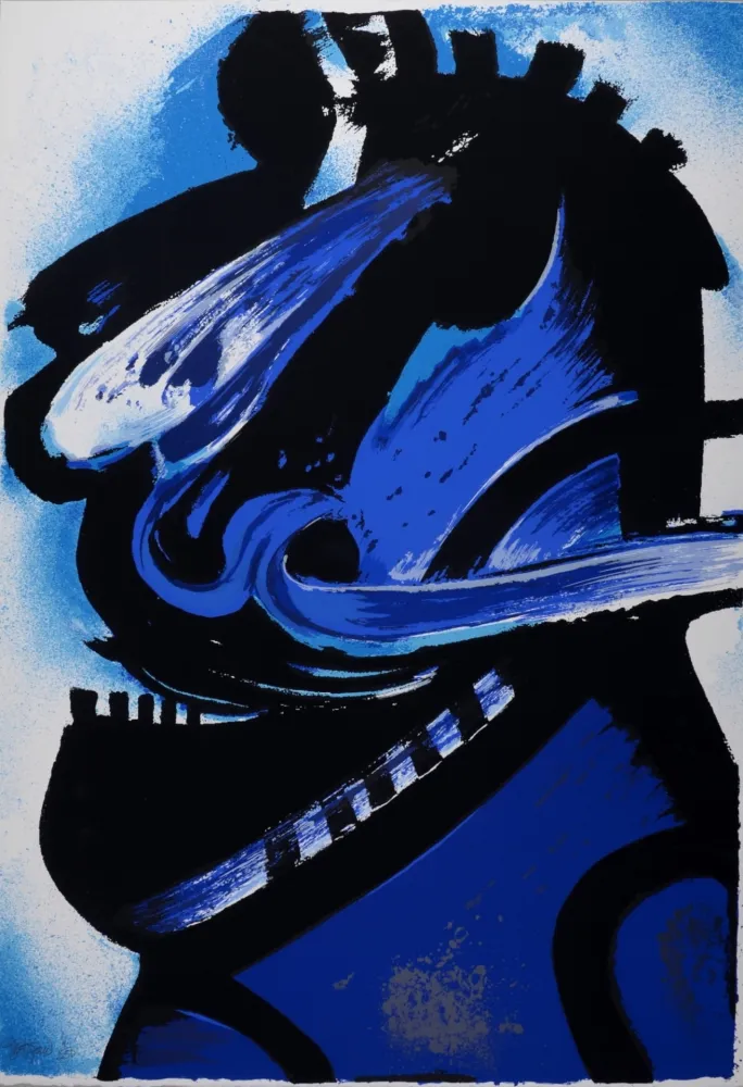 Screenprint Christoforou - Composition