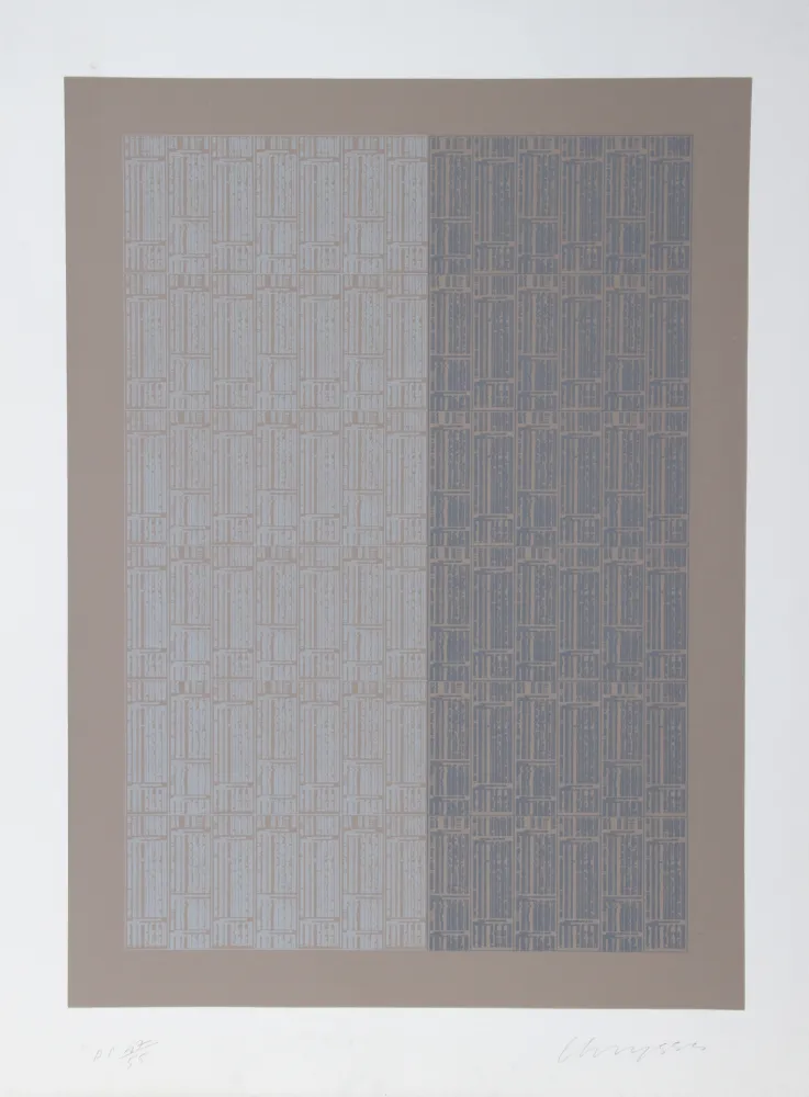 Screenprint Chryssa - New York Times