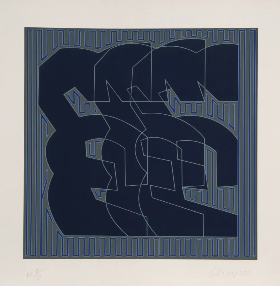 Screenprint Chryssa - Series 1