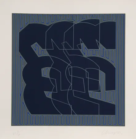 Screenprint Chryssa - Series 1