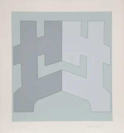 Screenprint Chryssa - Series 3